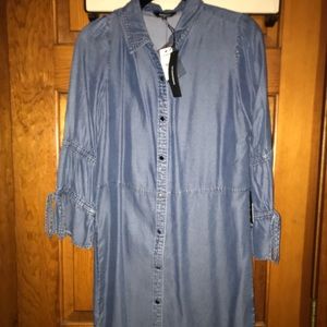 Jean Mid-Sleeve Dress